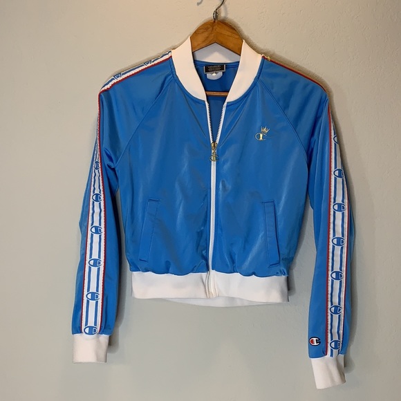 Champion Jackets & Blazers - Y2K Champion Zip Up Track Jacket